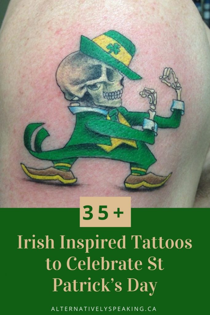 tattoo, tattoos, St Patrick's Day, St Patrick's Day tattoo