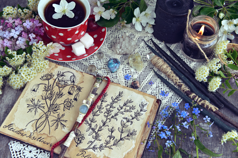 wiccan spellbook with supplies | 5 Spiritual or Wiccan Books You Should Read